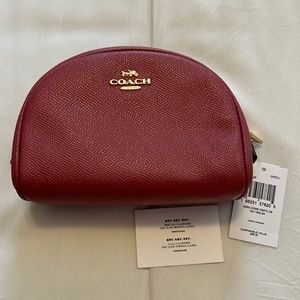 Coach dome cosmetic bag